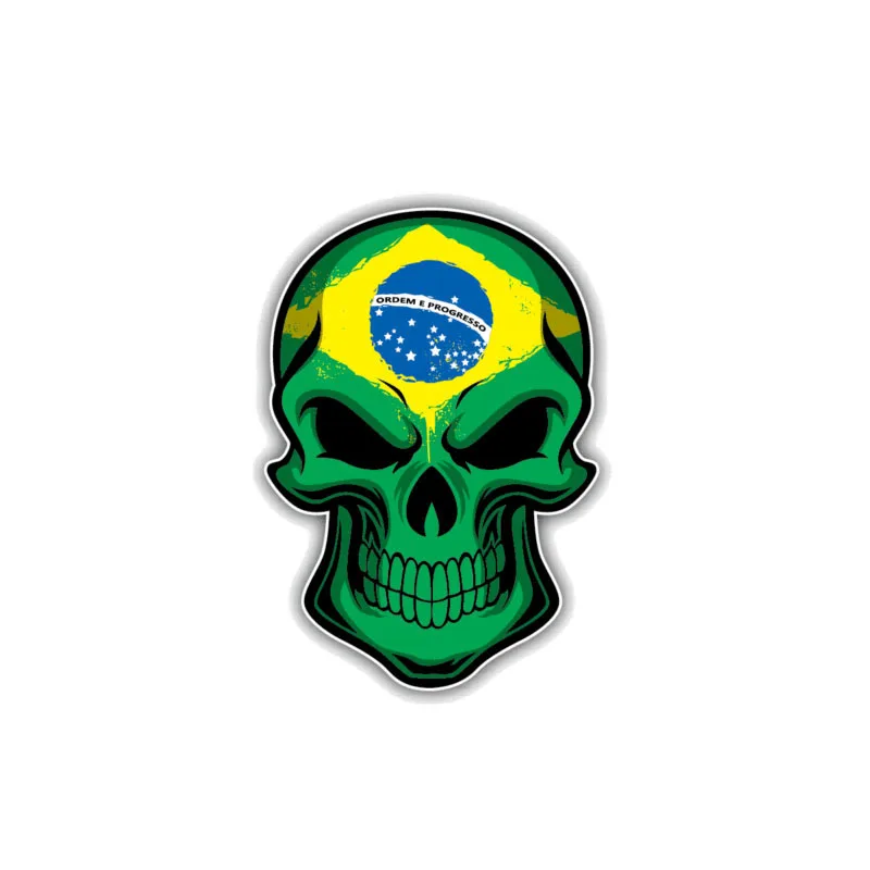Car Accessories Ebay - Stiker Mobil Reflektif Kreatif Bendera Brasil