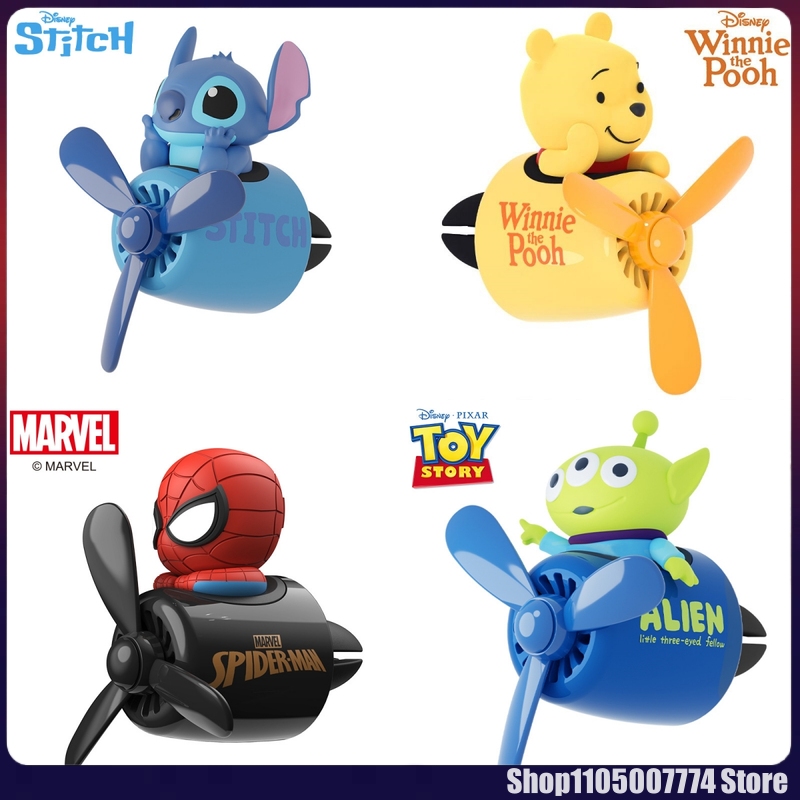 Car Accessories Inside - Stitch Spiderman Karakter Alien Dekorasi Saluran