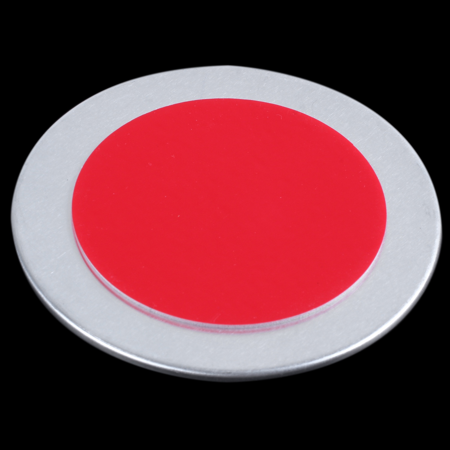 Car Blind Spot Mirror - A95E-Silver Tone Cermin Titik Buta Bulat