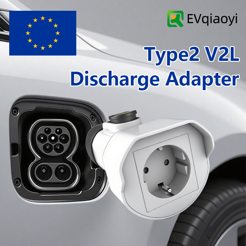Car Accessories Usa - Adaptor Pengisi Daya Mobil EVqiaoyi Tipe2