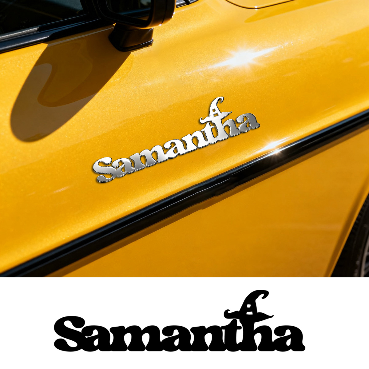 Car Accessories Ebay - Stiker Emblem Balap Mobil 3D Logam