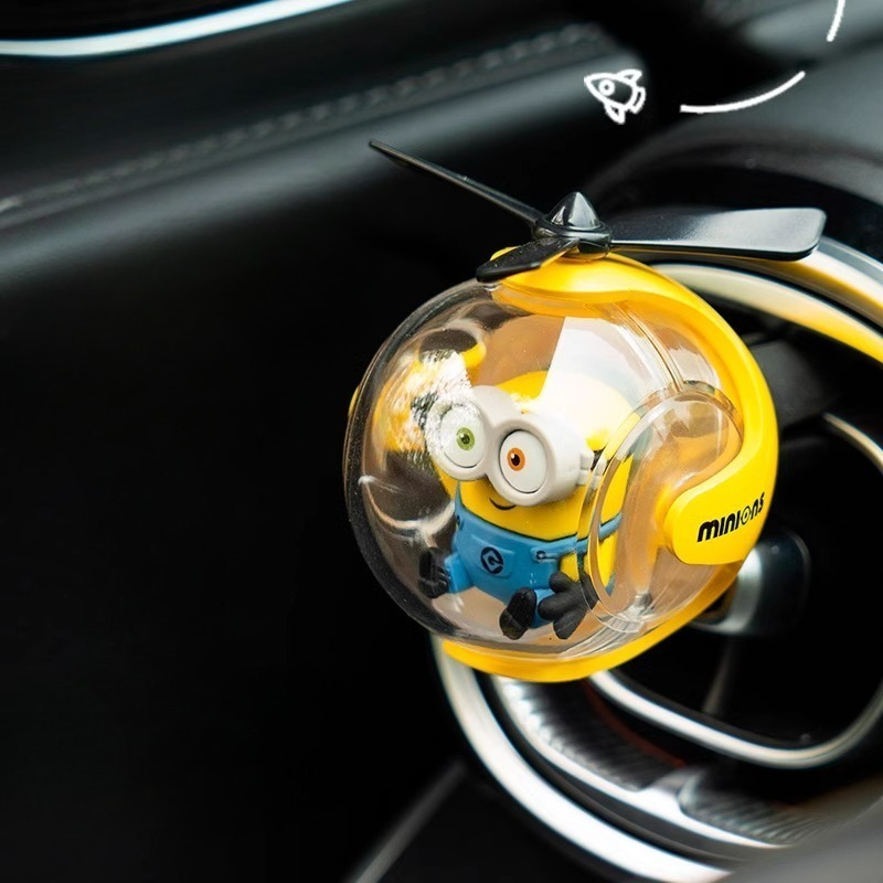 Car Accessories Inside - Penyegar Udara Mobil Minion, Klip Parfum