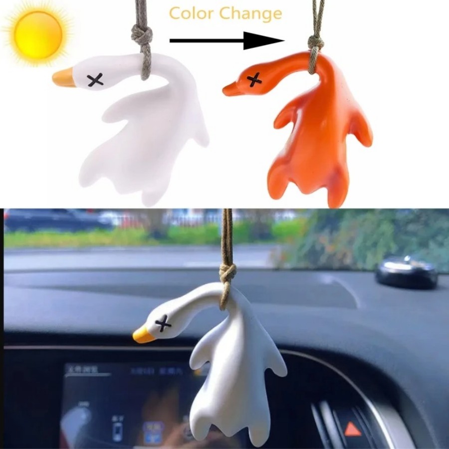 Car Blind Spot Mirror - Dekorasi Ornamen Mobil Bebek Berubah Warna,