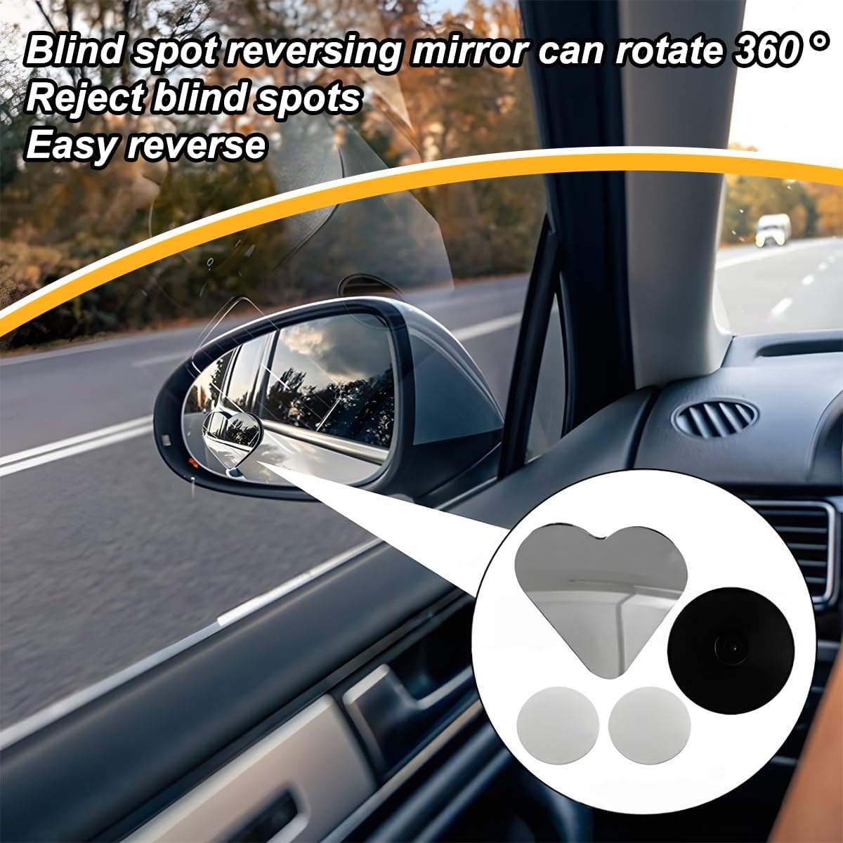 Kaca Spion Mobil untuk Titik B - Car Blind Spot Mirror ulasan dan harga