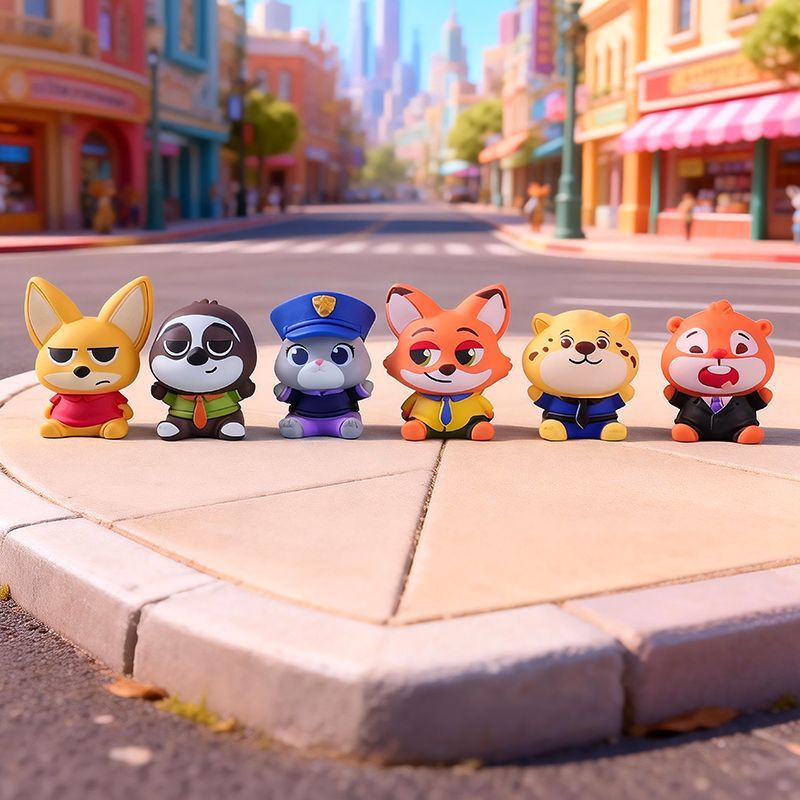 Figur resin Zootopia kecil, de - Car Accessories Dashboard ulasan dan harga