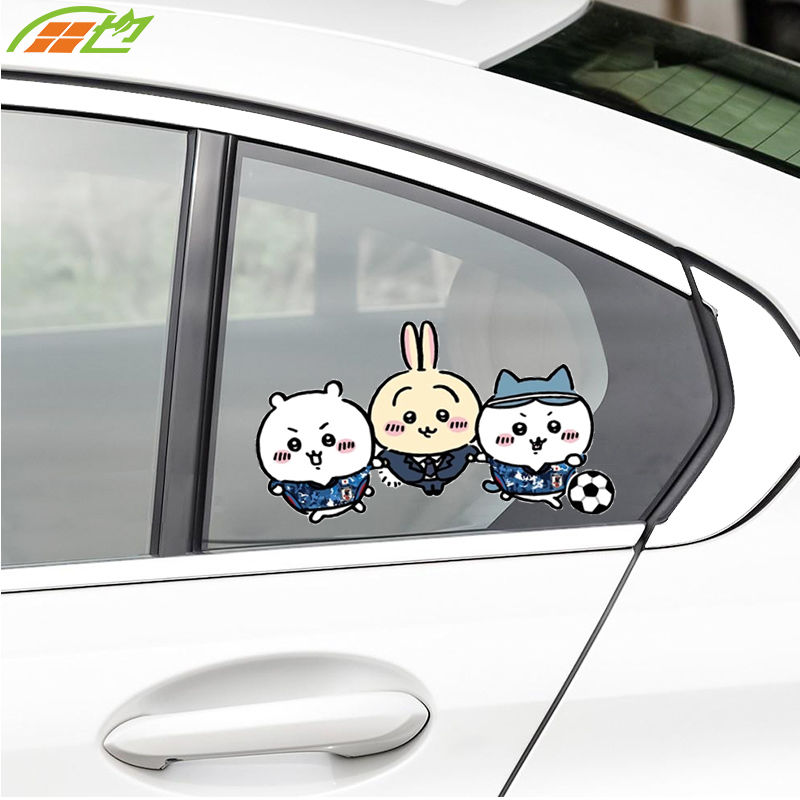 Chiikawa Stiker Bodi Mobil Kac - Car Accessories Japanese ulasan dan harga