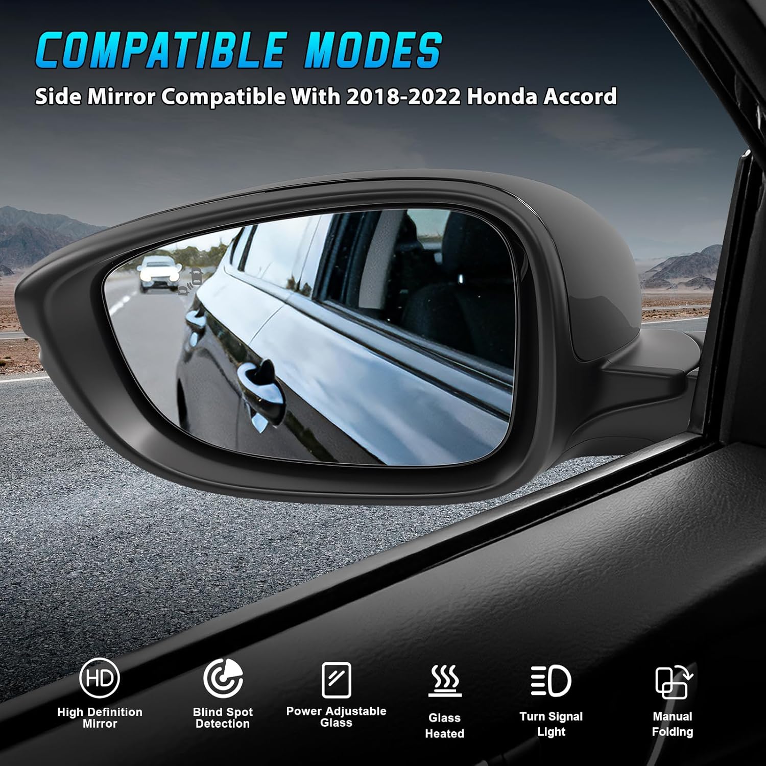 Kaca Spion Kiri Mobil Untuk Ho - Car Blind Spot Mirror ulasan dan harga