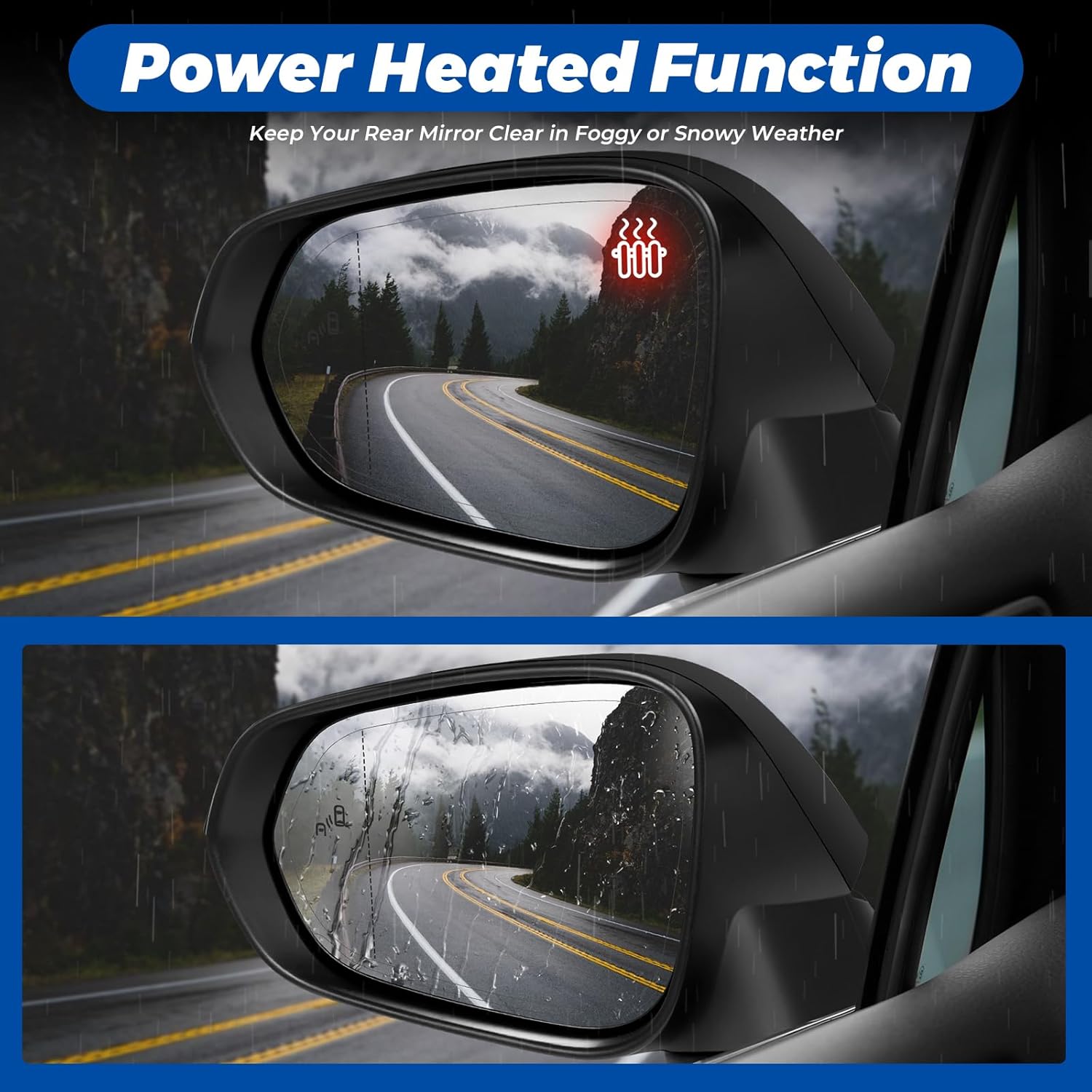 Kaca Spion Kiri Mobil Untuk Le - Car Blind Spot Mirror ulasan dan harga