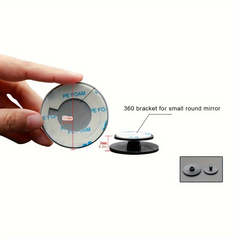 2 Buah Kaca Spion Mobil Cermin - Car Blind Spot Mirror ulasan dan harga