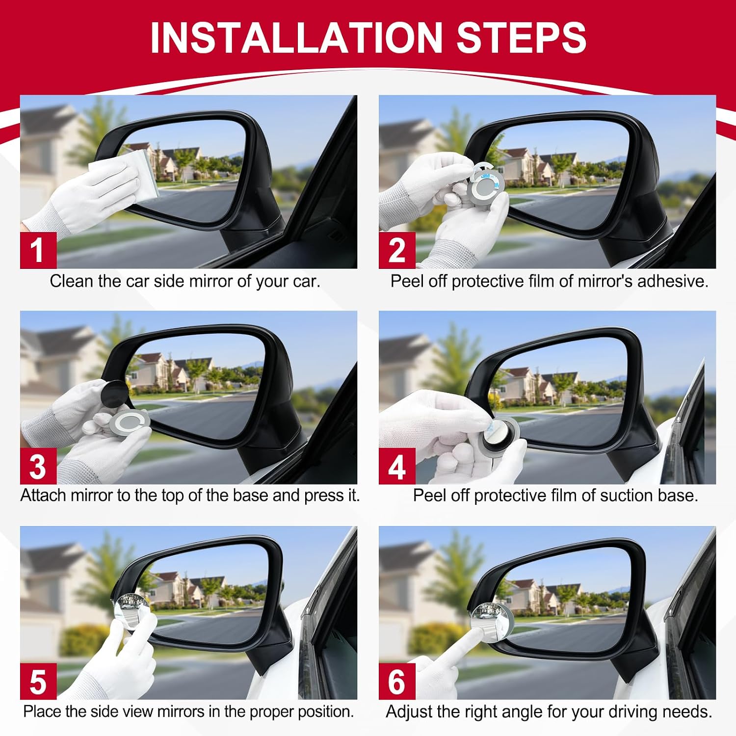 Cermin Titik Buta, Kaca HD Bul - Car Blind Spot Mirror ulasan dan harga
