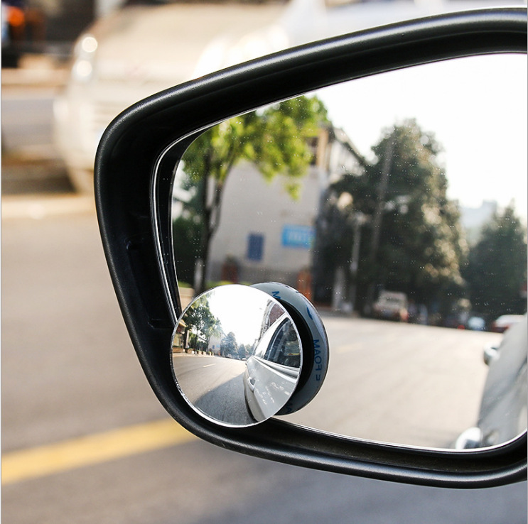 Cermin Bulat Kecil Tanpa Bingk - Car Blind Spot Mirror ulasan dan harga