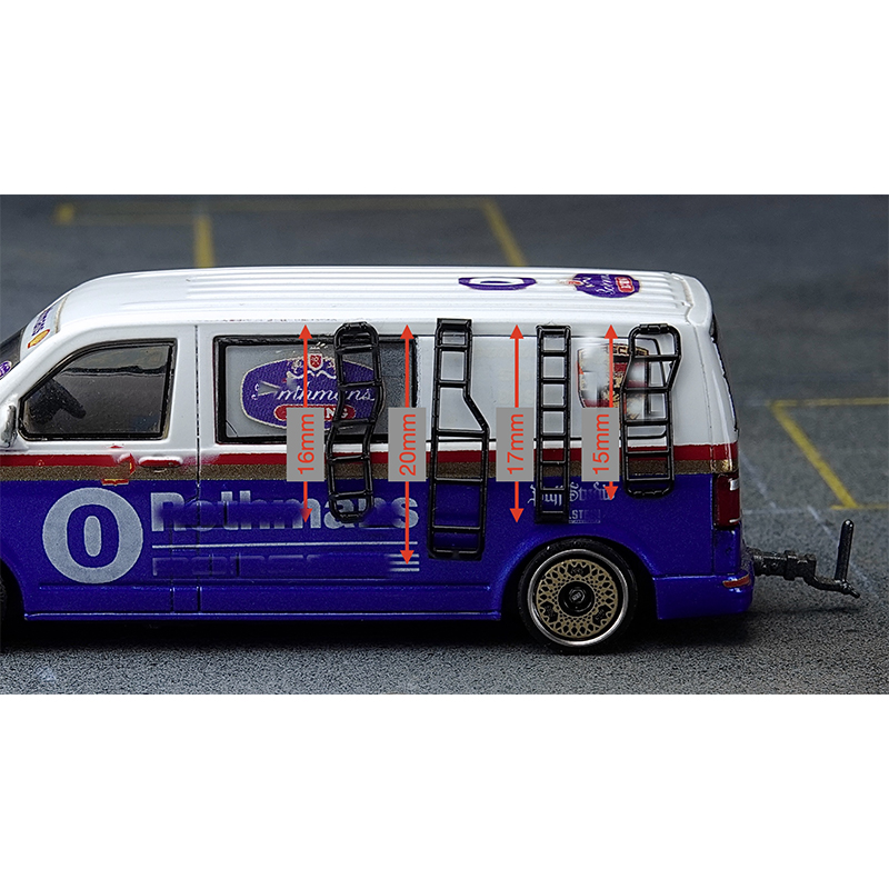 PuffStudio 1/64 Tangga Kendara - Car Accessories Inside ulasan dan harga