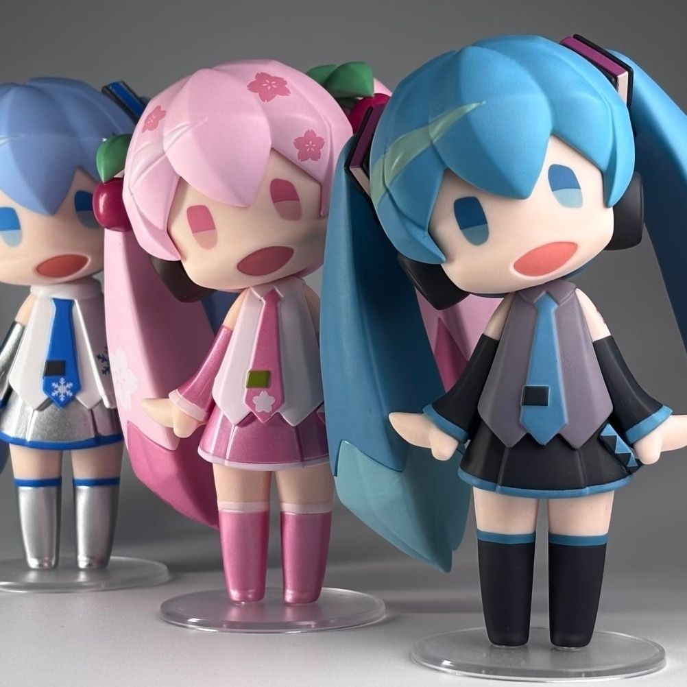 Set Figur Anime Miku & Blok Ba - Car Accessories Japanese ulasan dan harga