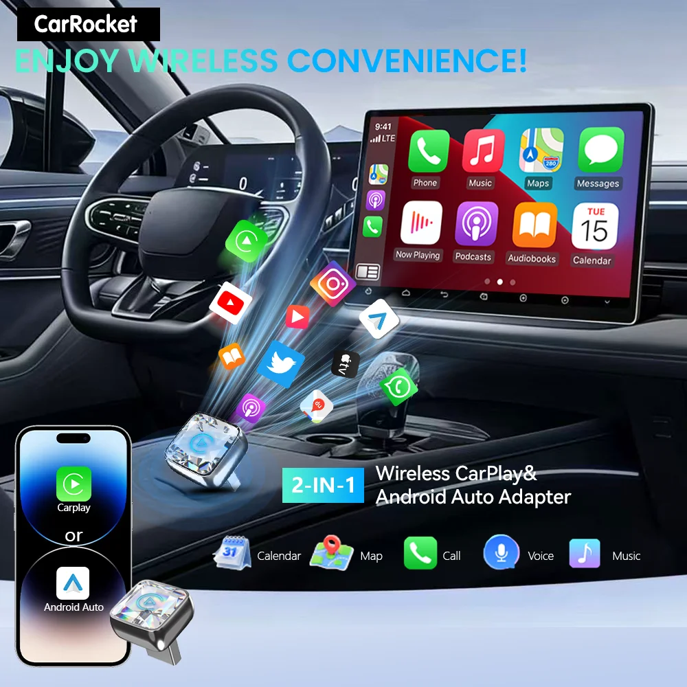 CarRocket Mini 2in1 Adaptor Ni - Car Accessories Usa ulasan dan harga