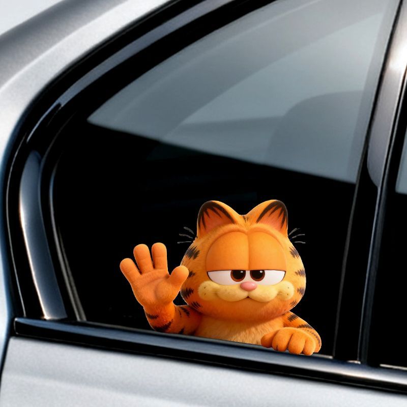Stiker Garfield anime kartun l - Car Accessories Kit ulasan dan harga