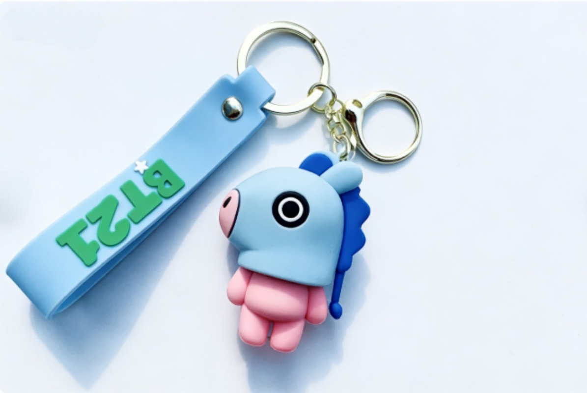 Figur Model Kartun Anime BT21  - Car Accessories Inside ulasan dan harga