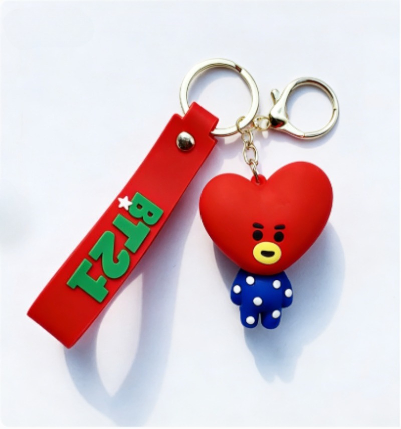 Figur Model Kartun Anime BT21  - Car Accessories Inside ulasan dan harga