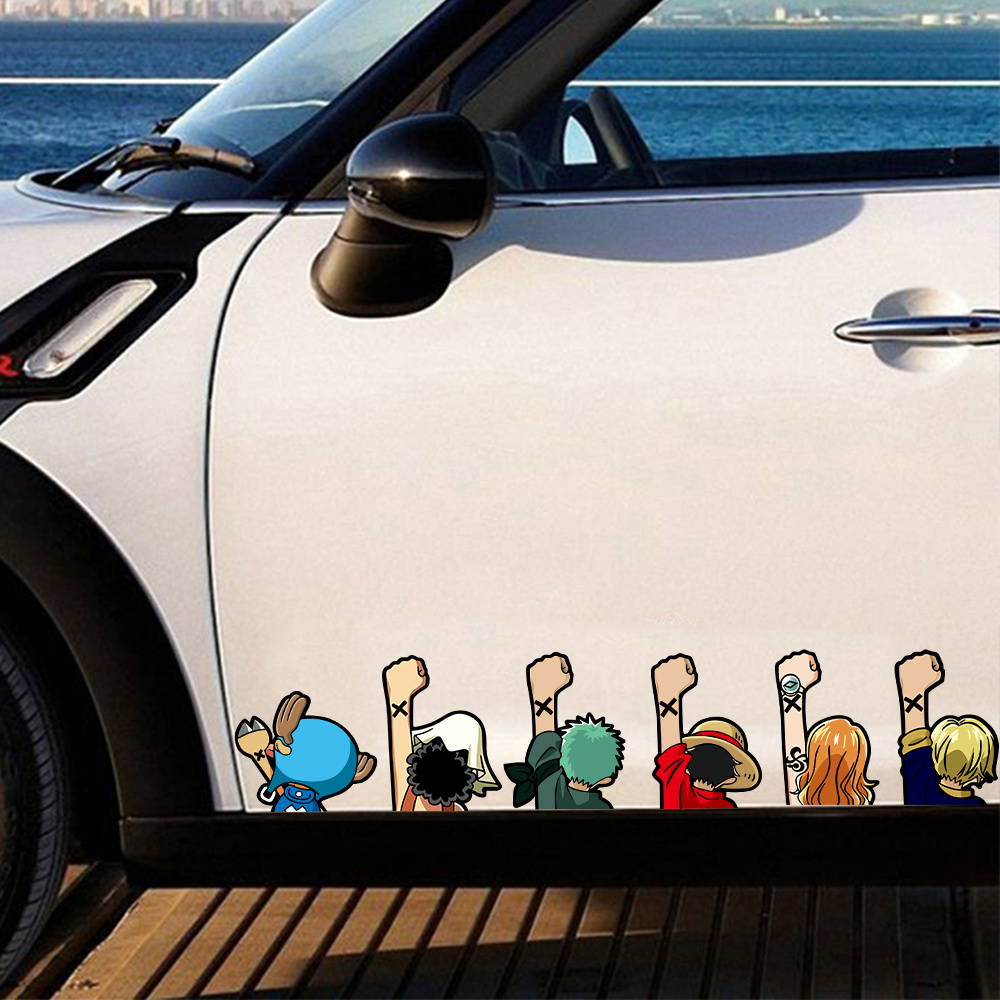 Stiker mobil kreatif One Piece - Car Accessories Japanese ulasan dan harga
