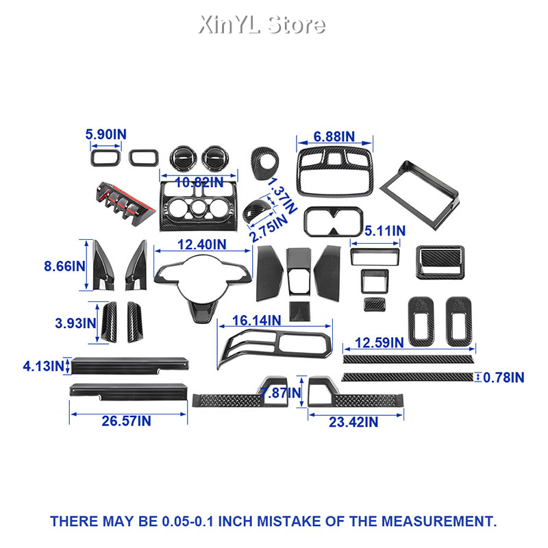 Kit Trim Penutup Tuas Persneli - Car Accessories Kit ulasan dan harga