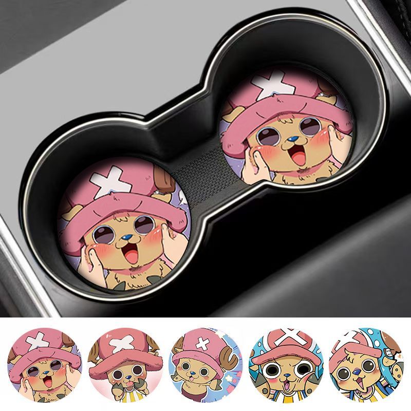 Alas cangkir soda One Piece kr - Car Accessories Japanese ulasan dan harga