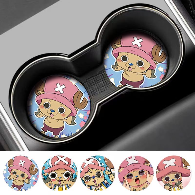 Alas cangkir soda One Piece kr - Car Accessories Japanese ulasan dan harga